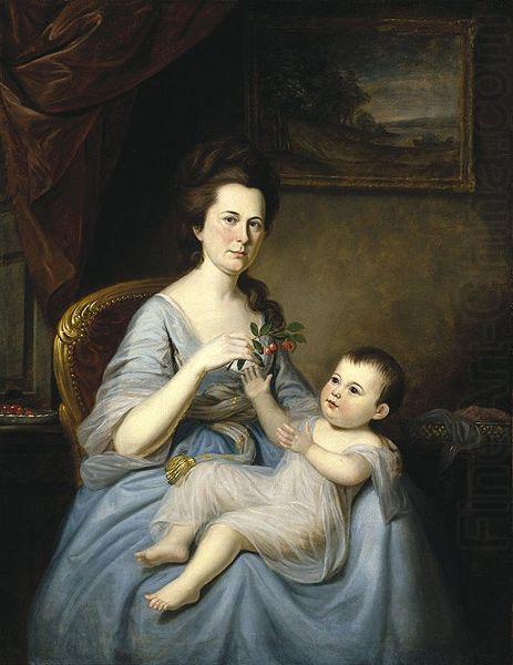 Mrs. David Forman and Child, Charles Willson Peale